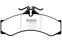 Brake pad set Yellowstuff DP410542R EBC
