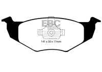 Brake pad set Yellowstuff DP41064R EBC