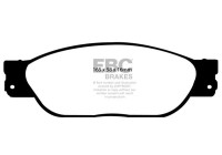 Brake pad set Yellowstuff DP412202R EBC