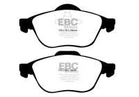 Brake pad set Yellowstuff DP41353R EBC