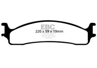Brake pad set Yellowstuff DP41650R EBC