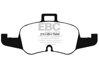 Brake pad set Yellowstuff DP42256R EBC