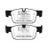 Brake pad set Yellowstuff DP42305R EBC