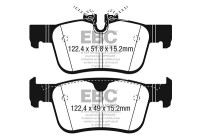 Brake pad set Yellowstuff DP42306R EBC