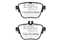 Brake pad set Yellowstuff DP42337R EBC