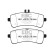 Brake pad set Yellowstuff DP42350R EBC, Thumbnail 2