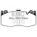 Brake pad set Yellowstuff DP42370R EBC, Thumbnail 2