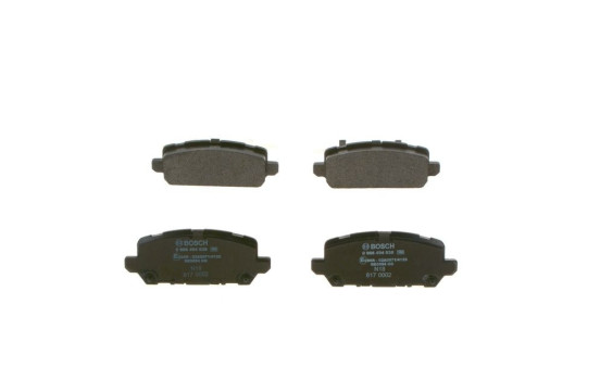 Brake pads BP2012 Bosch, Image 3