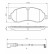 Brake pads BP2019 Bosch, Thumbnail 8