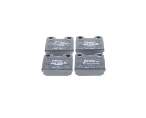 Brake pads BP2021 Bosch, Image 2