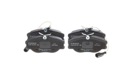 Brake pads BP2025 Bosch, Image 6