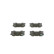 Brake pads BP2037 Bosch, Thumbnail 5