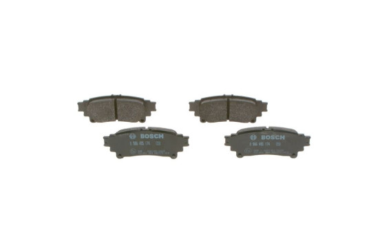 Brake pads set BP1573 Bosch