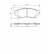 Brake pads set BP1573 Bosch, Thumbnail 8