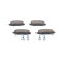 Brake pads set BP1919 Bosch