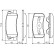 Brake pads set BP2165 Bosch, Thumbnail 5