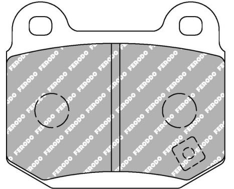 Brake pads set DS 1.11 FCP1562W Ferodo Racing, Image 5