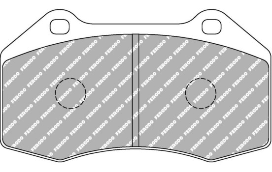 Brake pads set DS 1.11 FCP1667W Ferodo Racing, Image 5