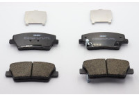 Brake pads set FDB4391 Ferodo