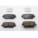 Brake pads set FDB4391 Ferodo
