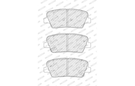 Brake pads set FDB4391 Ferodo, Image 2