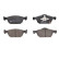 Brake pads set FDB4868 Ferodo