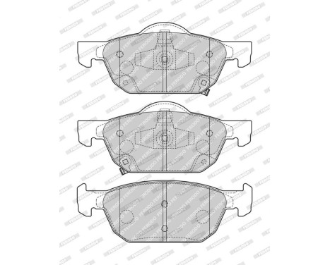 Brake pads set FDB4868 Ferodo, Image 3
