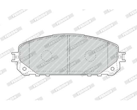 Brake pads set FDB4882 Ferodo, Image 2