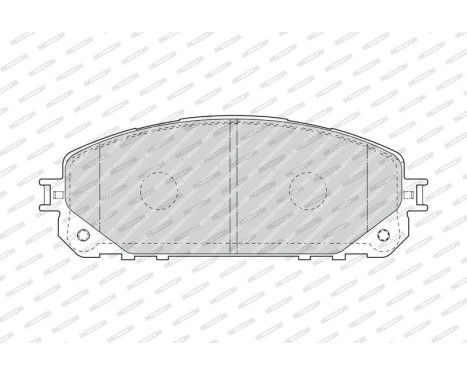 Brake pads set FDB4882 Ferodo, Image 2