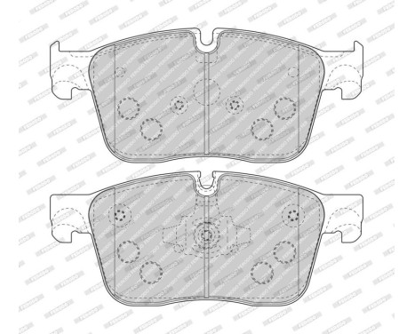 Brake pads set FDB4894 Ferodo, Image 2