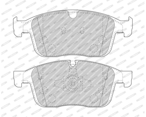Brake pads set FDB4943 Ferodo, Image 2