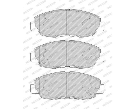 Brake pads set FDB5022 Ferodo, Image 2