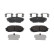 Brake pads set FDB5039 Ferodo