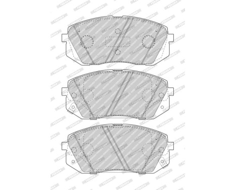 Brake pads set FDB5039 Ferodo, Image 2