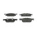 Brake pads set FDB5087 Ferodo