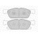 Brake pads set FDB5087 Ferodo, Thumbnail 2