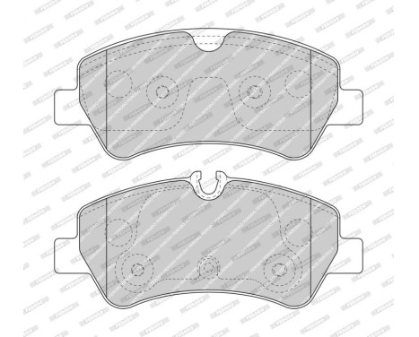 Brake pads set FVR5075 Ferodo, Image 2