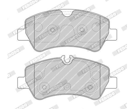 Brake pads set FVR5076 Ferodo