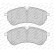 Brake pads set VW CRAFTER FVR5067 Ferodo, Thumbnail 2