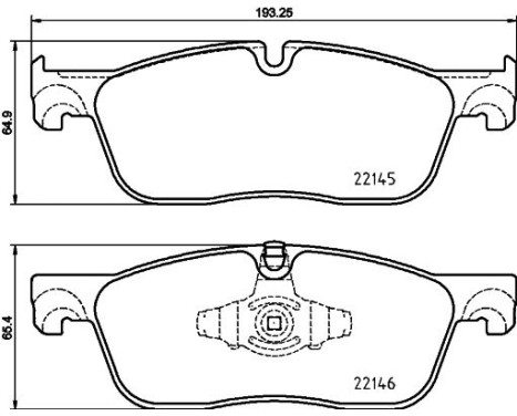 BRAKE SHOE SET 8DB 8DB 355 025-701 Hella, Image 4