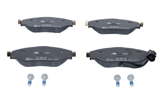Ceramic brake pads set 13.0470-2617.2 ATE, Image 3