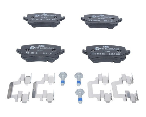 Ceramic brake pads set 13.0470-2621.2 ATE, Image 3