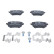 Ceramic brake pads set 13.0470-2621.2 ATE, Thumbnail 3