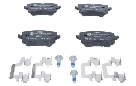 Ceramic brake pads set 13.0470-2621.2 ATE, Image 3