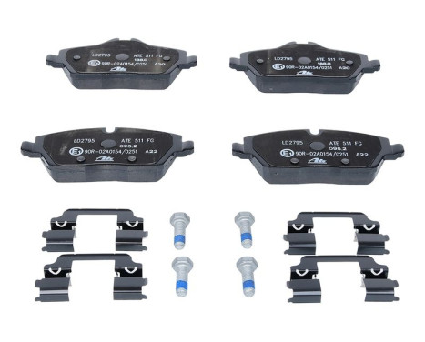 Ceramic brake pads set 13.0470-2795.2 ATE, Image 3