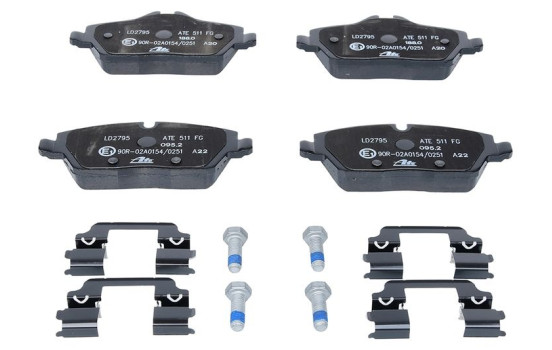 Ceramic brake pads set 13.0470-2795.2 ATE, Image 3