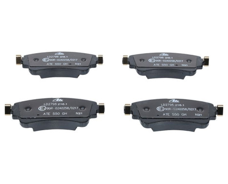 Ceramic brake pads set 13.0470-2796.2 ATE, Image 2