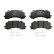 Ceramic brake pads set 13.0470-5692.2 ATE