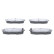 Ceramic brake pads set 13.0470-5742.2 ATE, Thumbnail 2