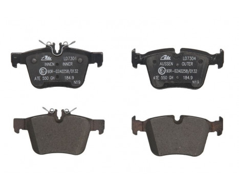 Ceramic brake pads set 13.0470-7304.2 ATE
